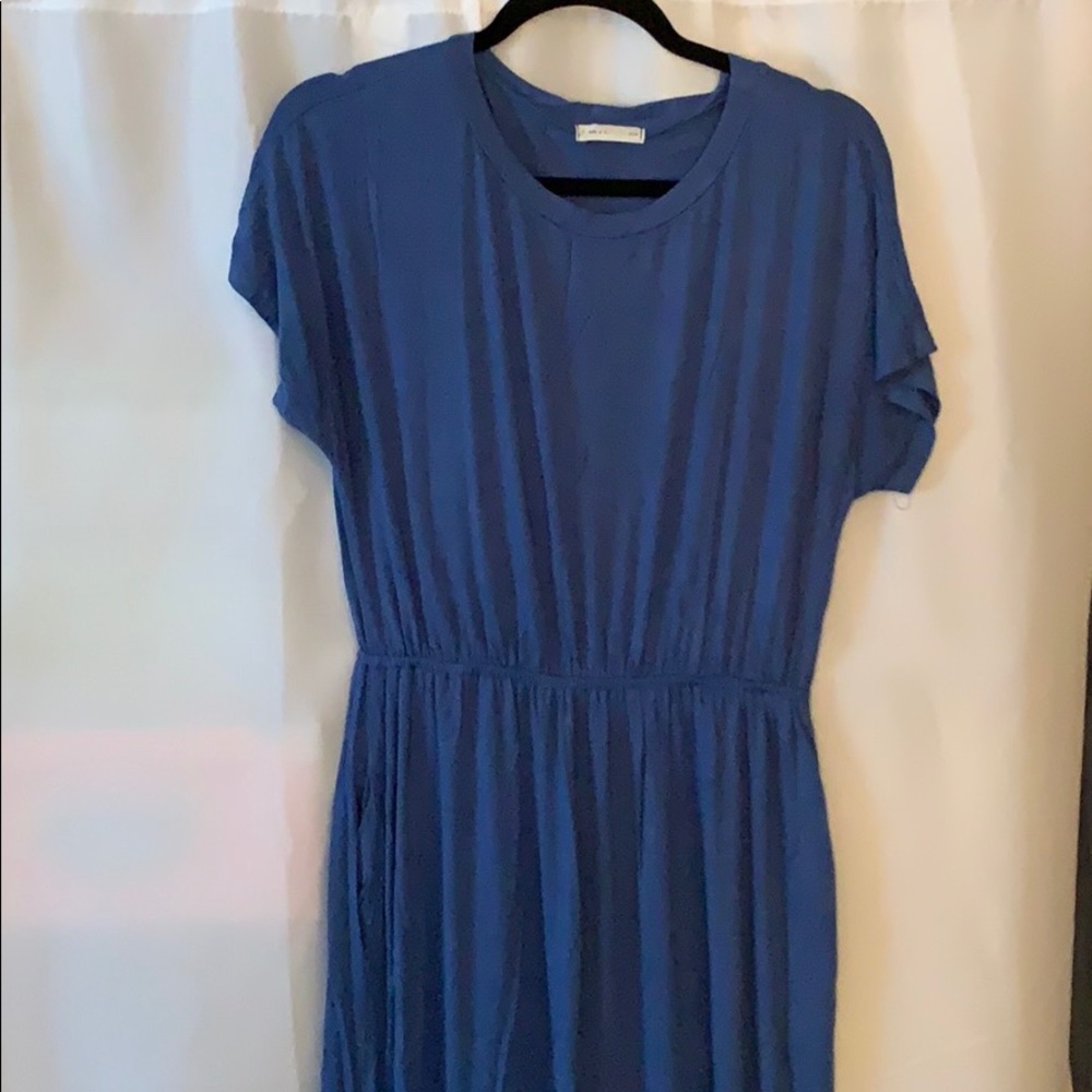 Blue maxi dress